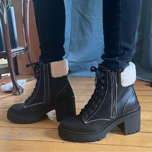 Steve Madden Jaydin F Boot in Black